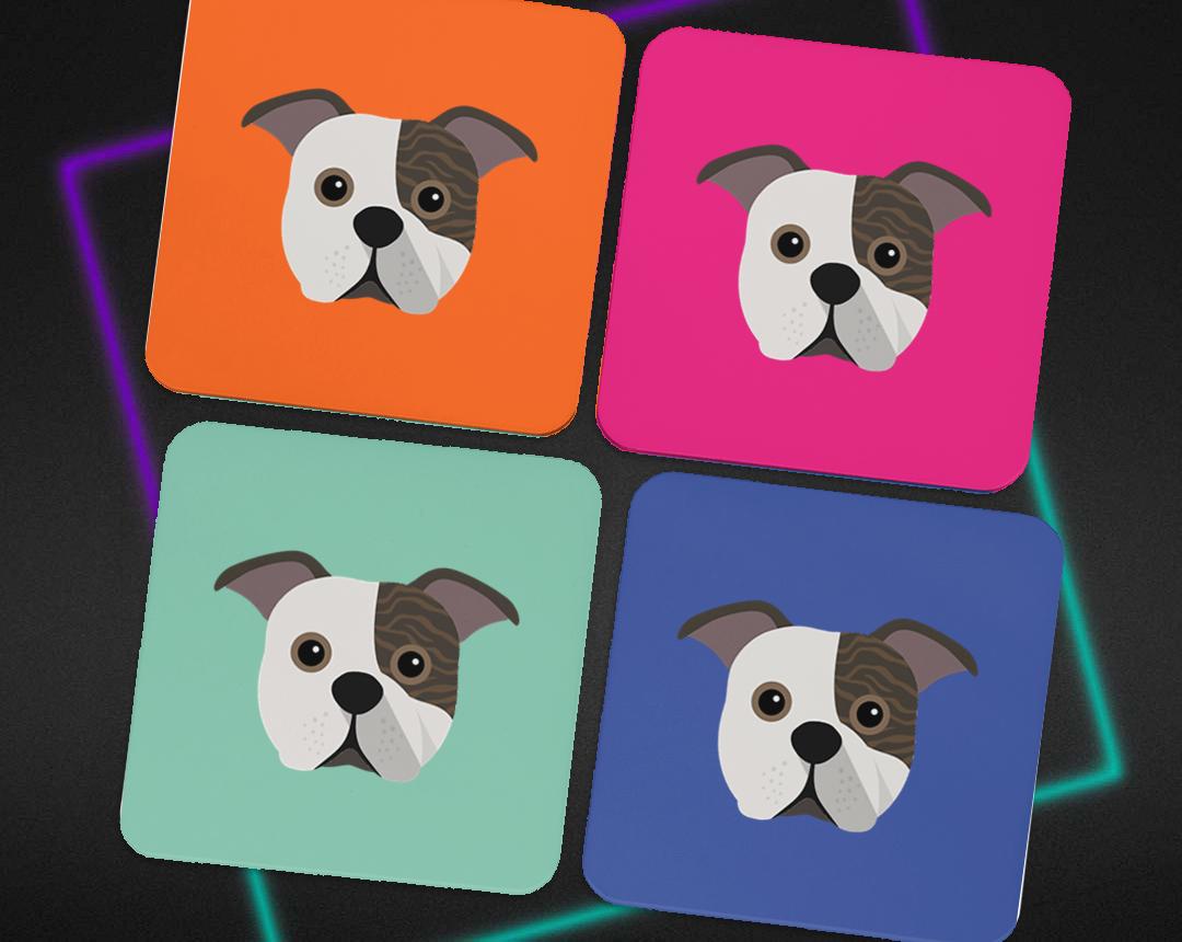 Personalized Dog Coasters