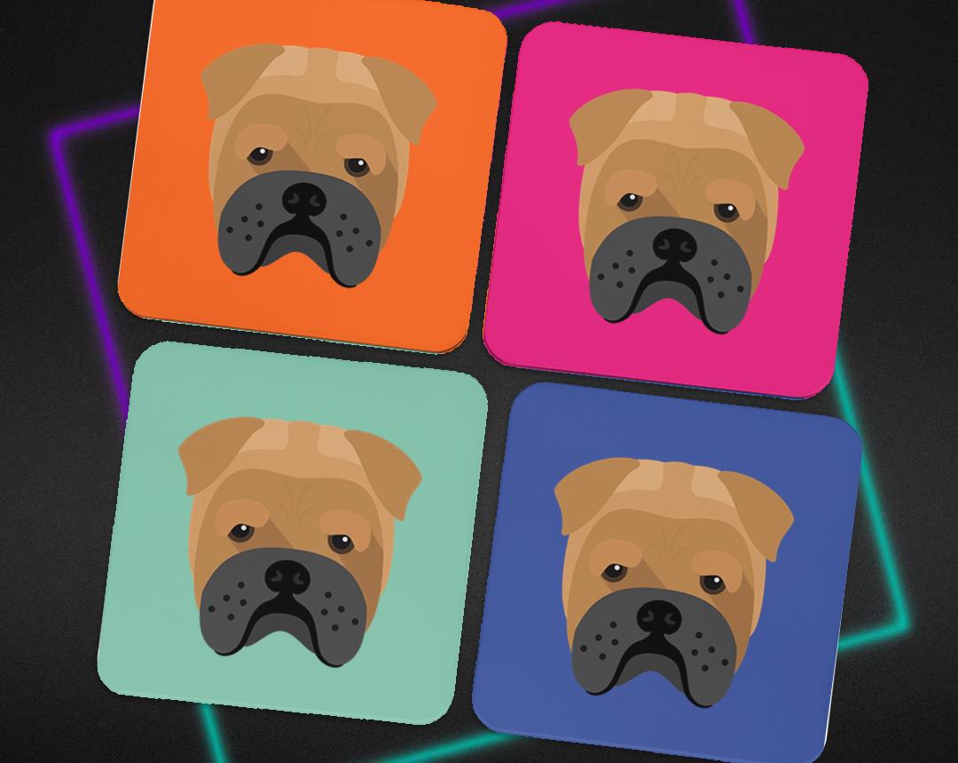 Personalized Dog Coasters