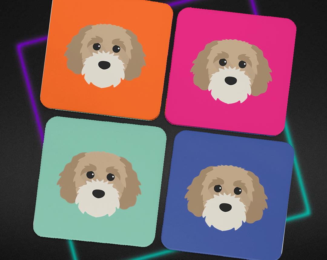 Personalized Dog Coasters