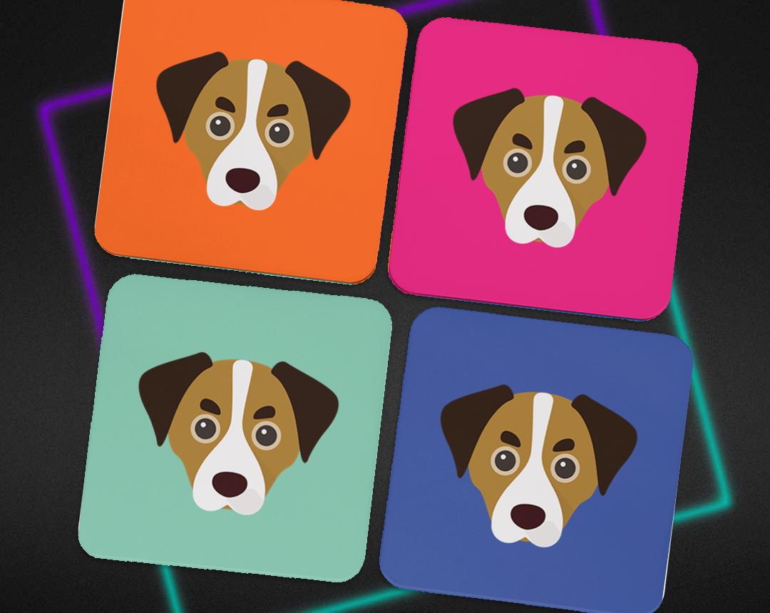 Personalized Dog Coasters