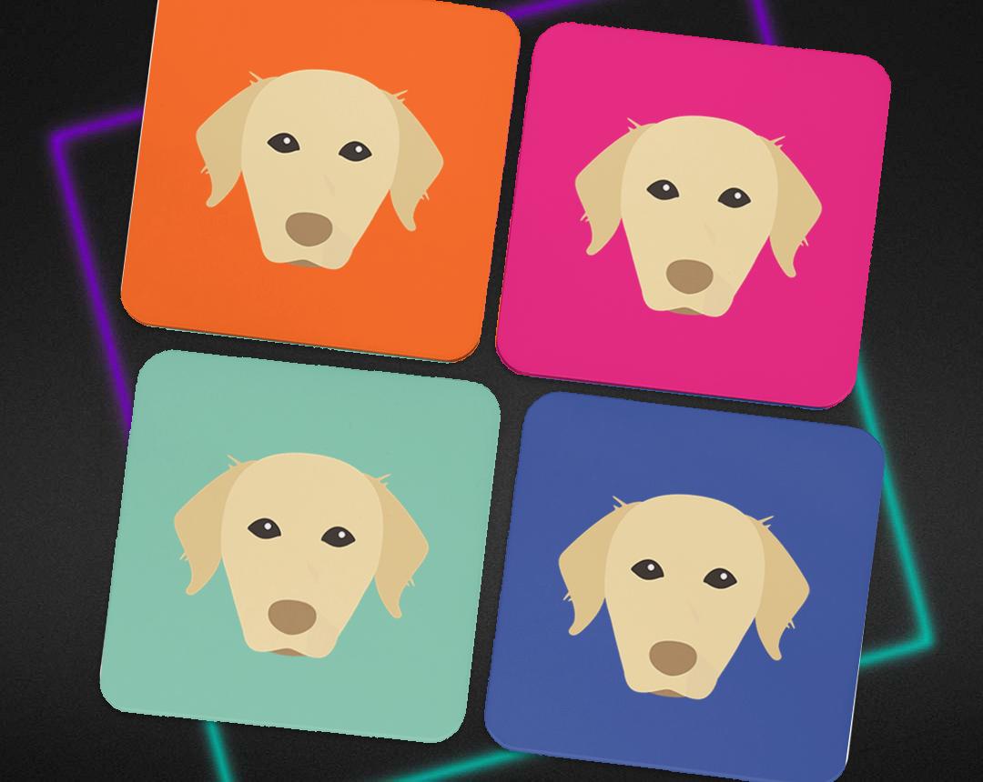 Personalized Dog Coasters