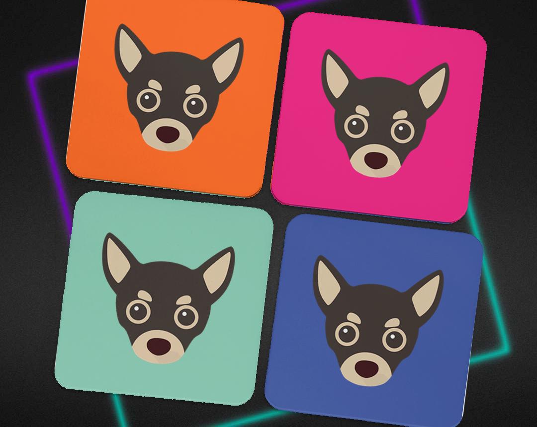 Personalized Dog Coasters
