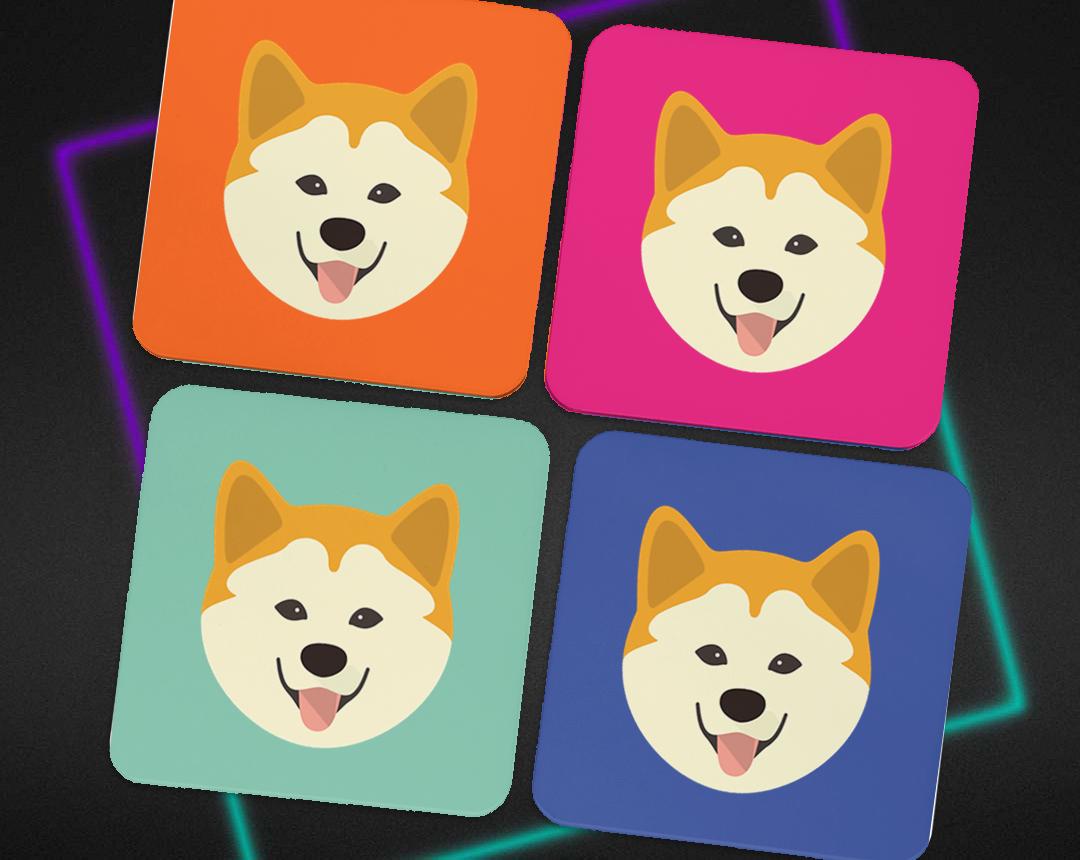 Personalized Dog Coasters