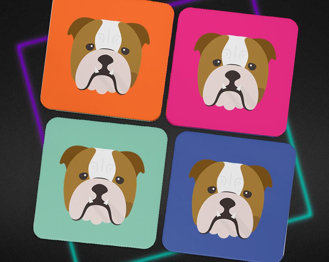 Personalized Dog Coasters