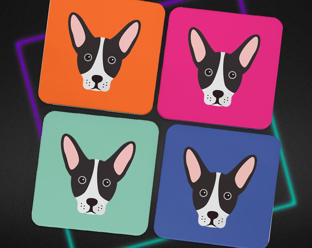 Personalized Dog Coasters