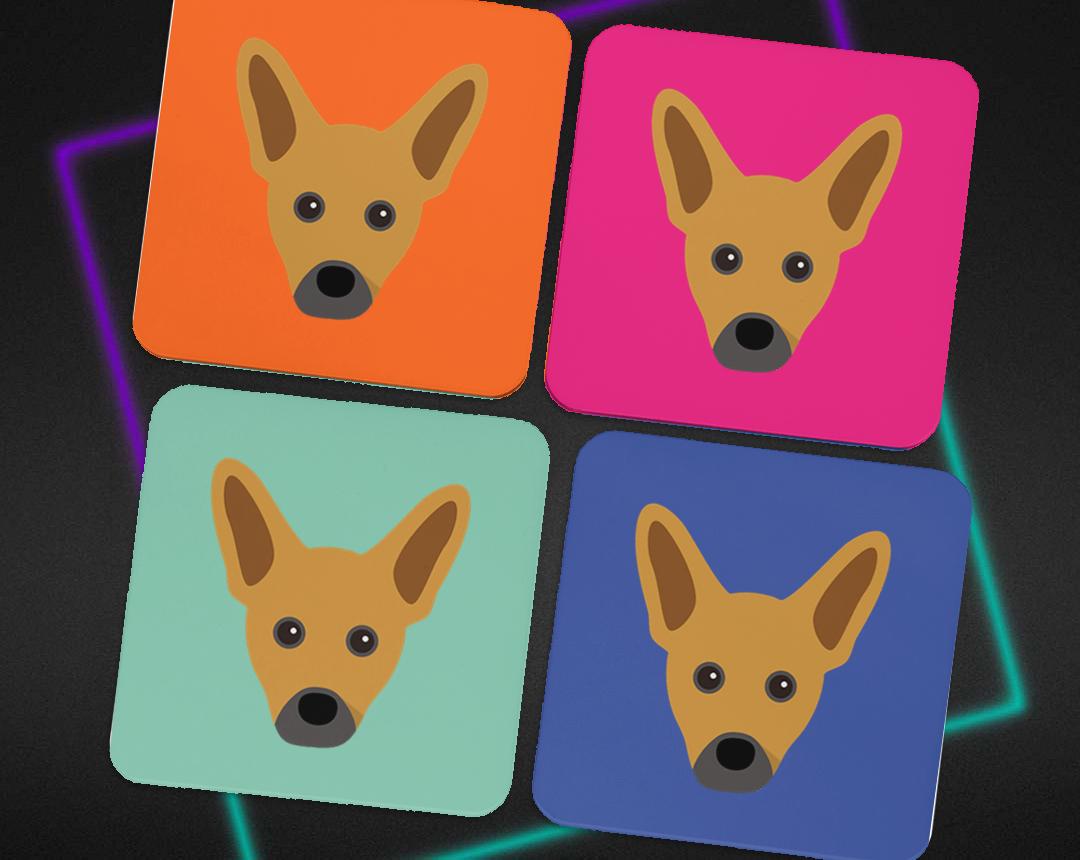 Personalized Dog Coasters