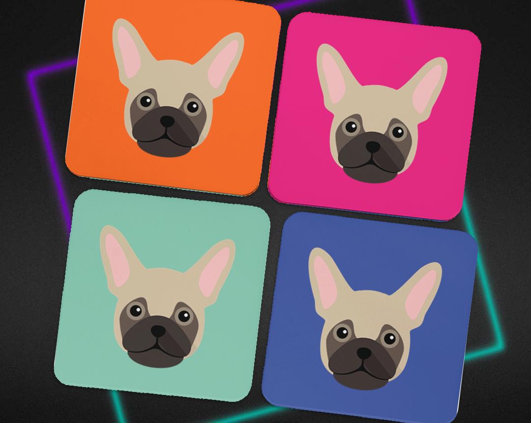 Personalized Dog Coasters