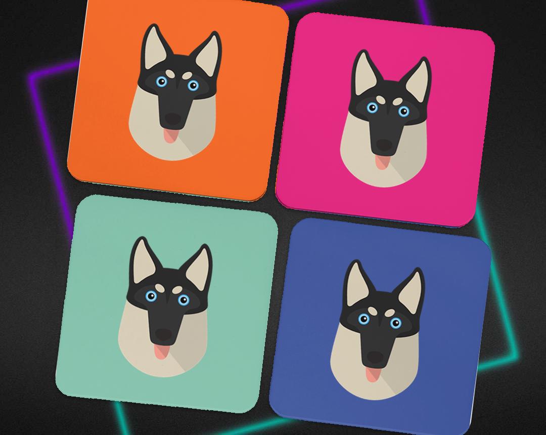 Personalized Dog Coasters