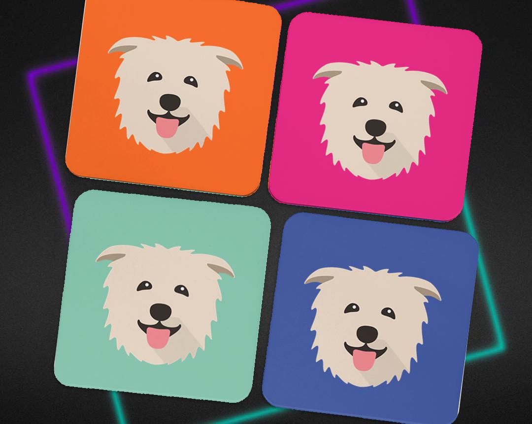 Personalized Dog Coasters