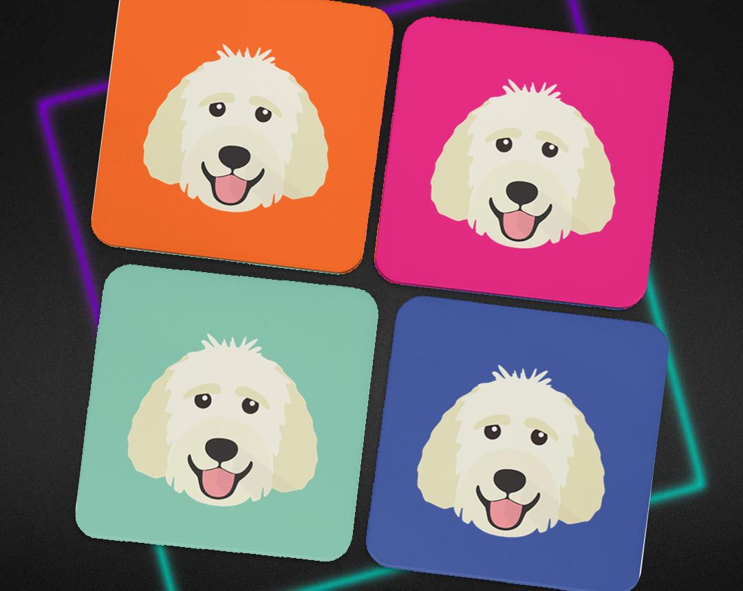 Personalized Dog Coasters