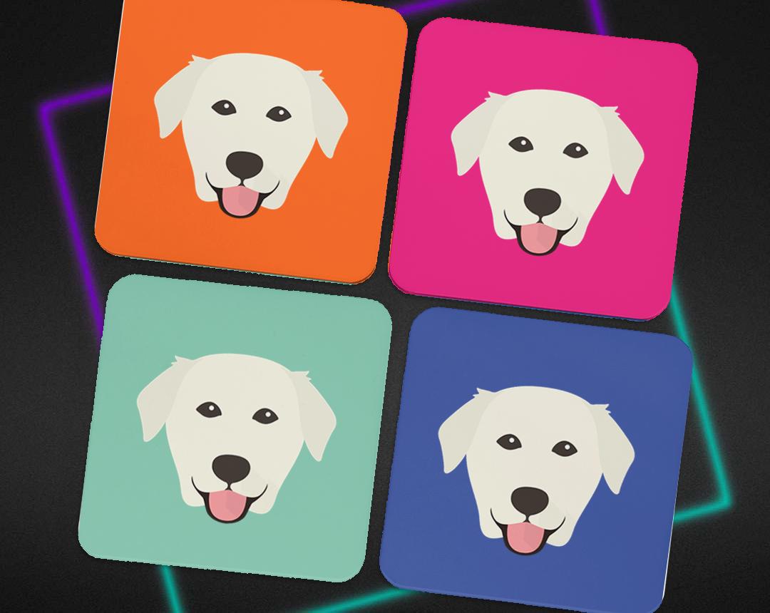 Personalized Dog Coasters