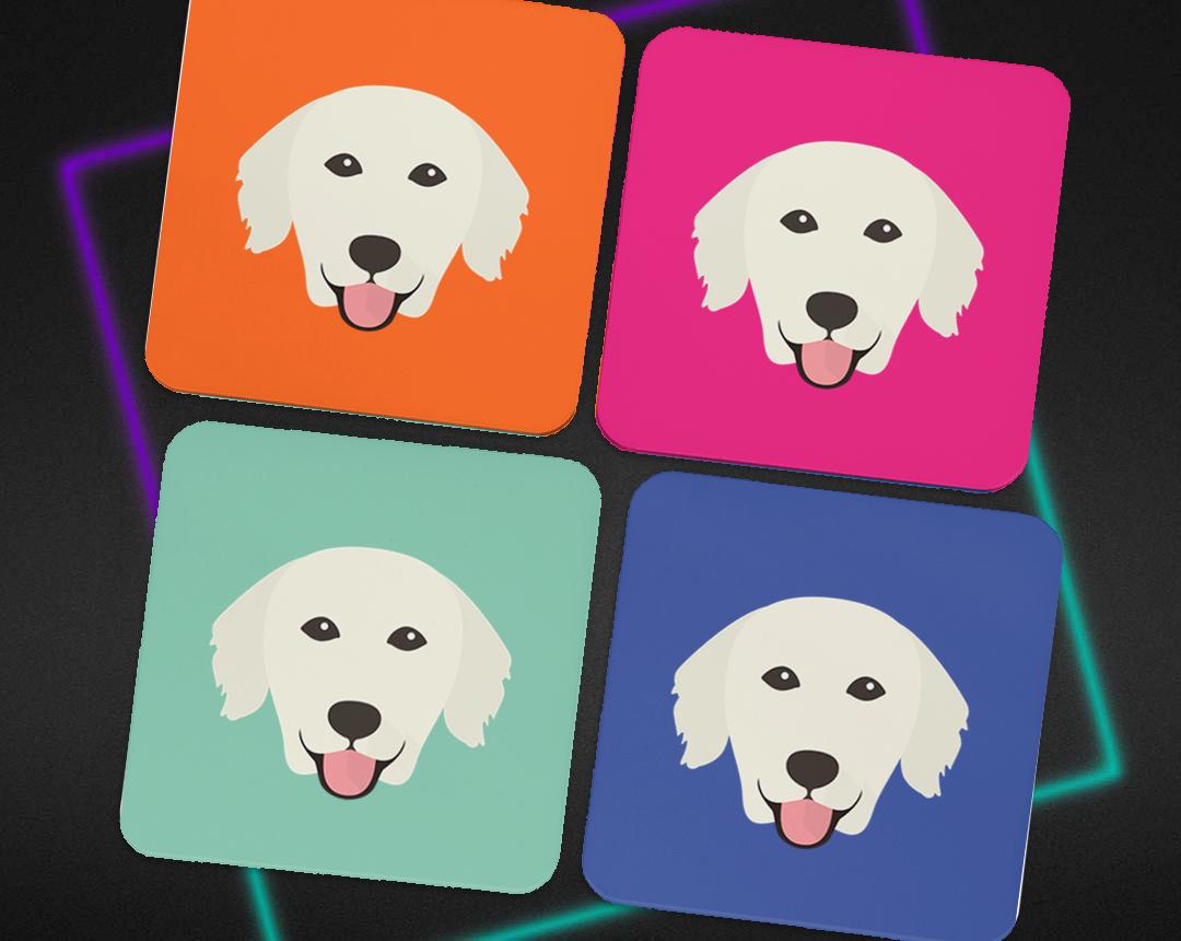 Personalized Dog Coasters