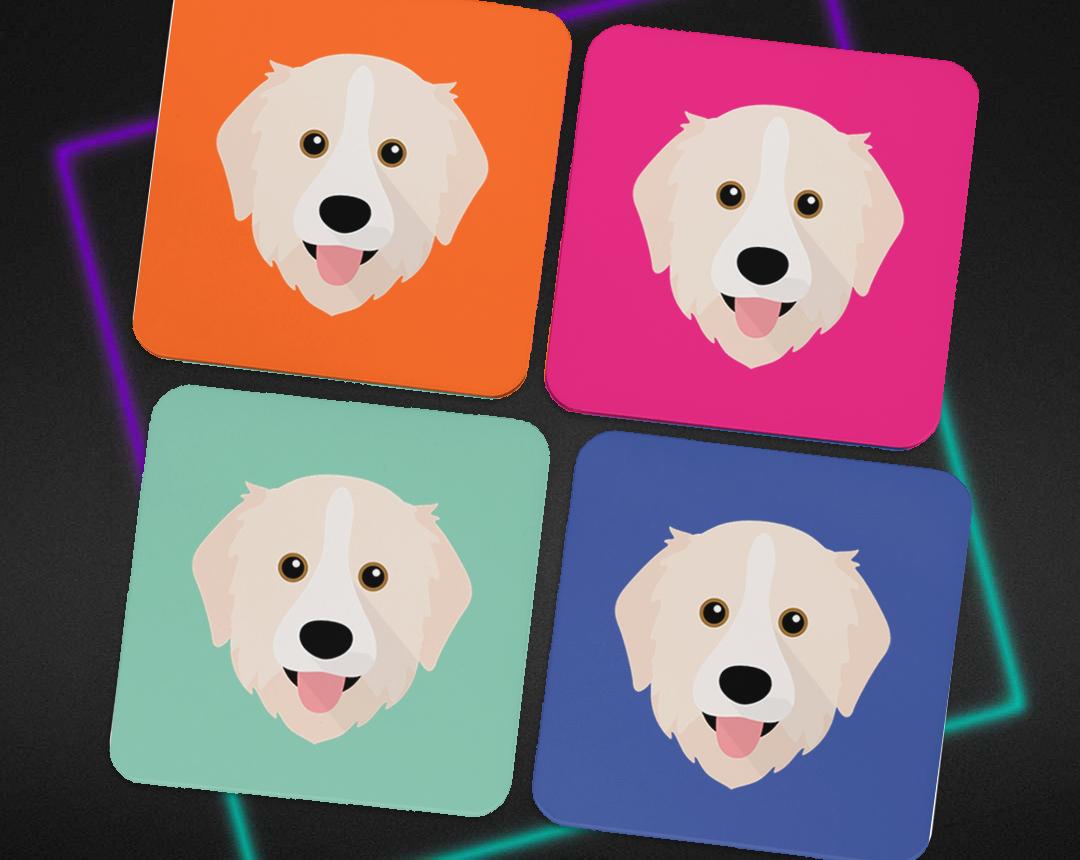 Personalized Dog Coasters