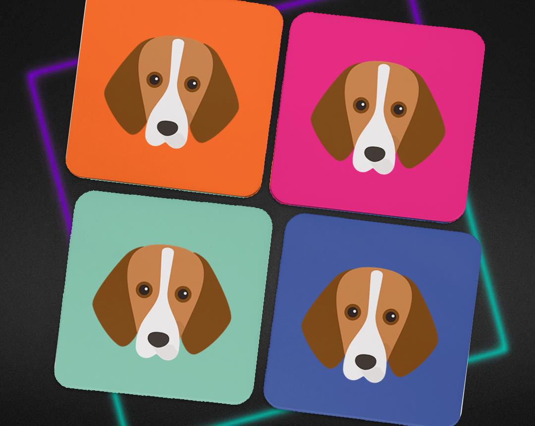 Personalized Dog Coasters