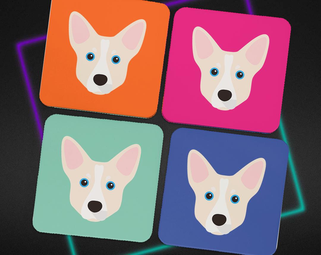 Personalized Dog Coasters