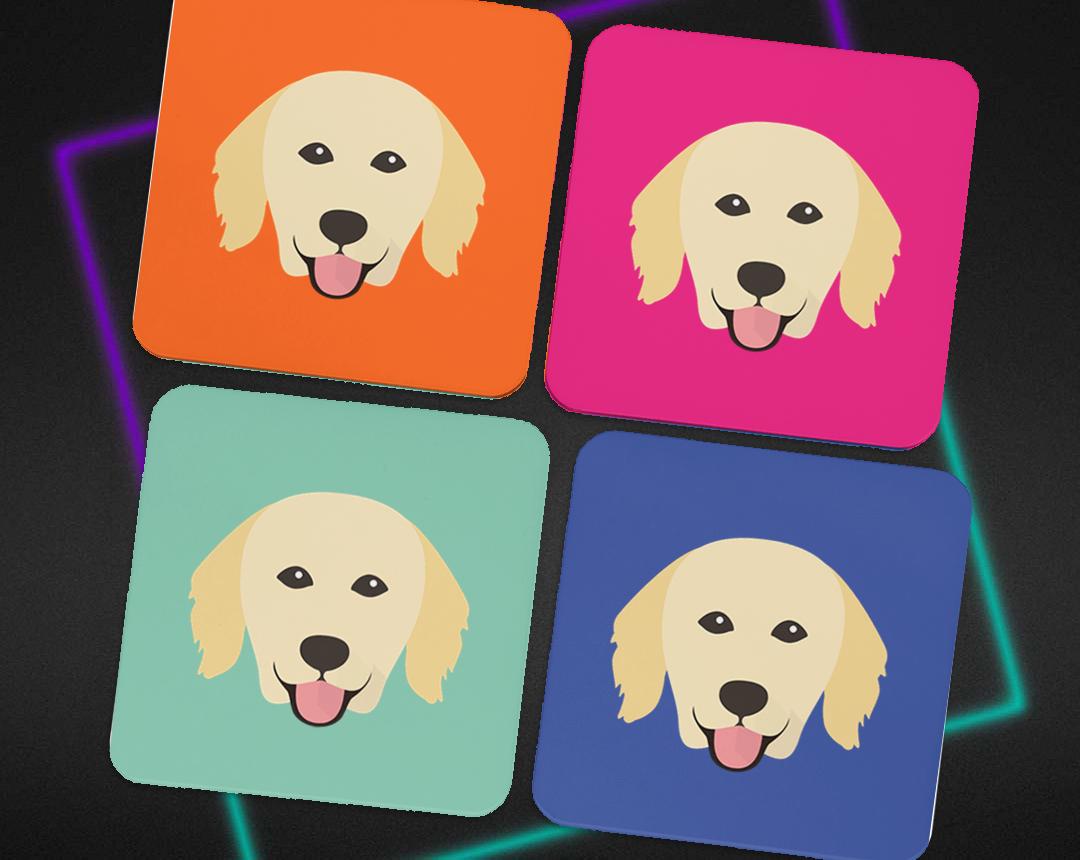 Personalized Dog Coasters