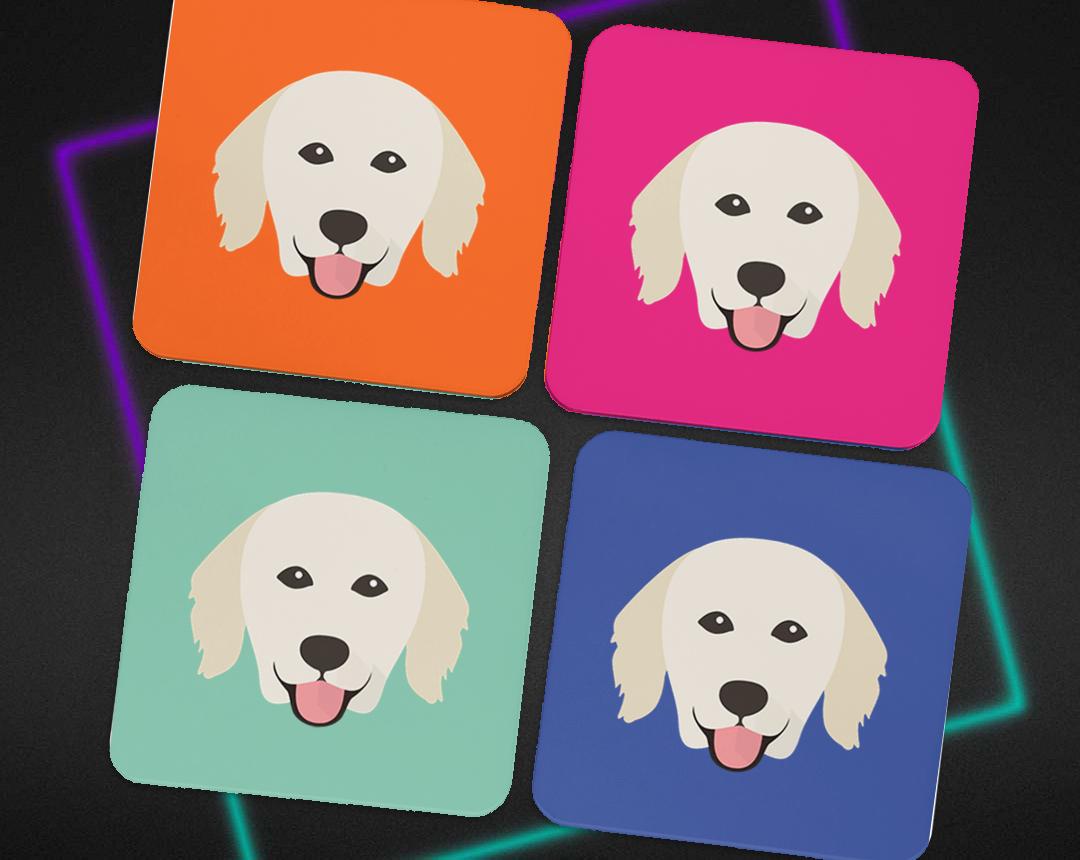 Personalized Dog Coasters