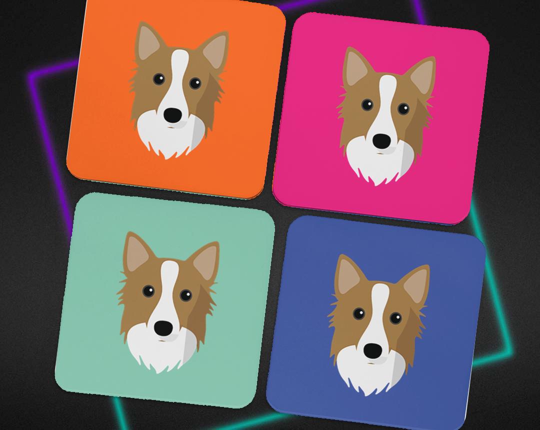 Personalized Dog Coasters
