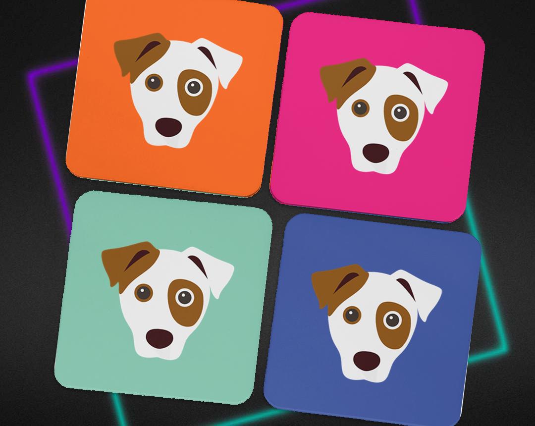 Personalized Dog Coasters