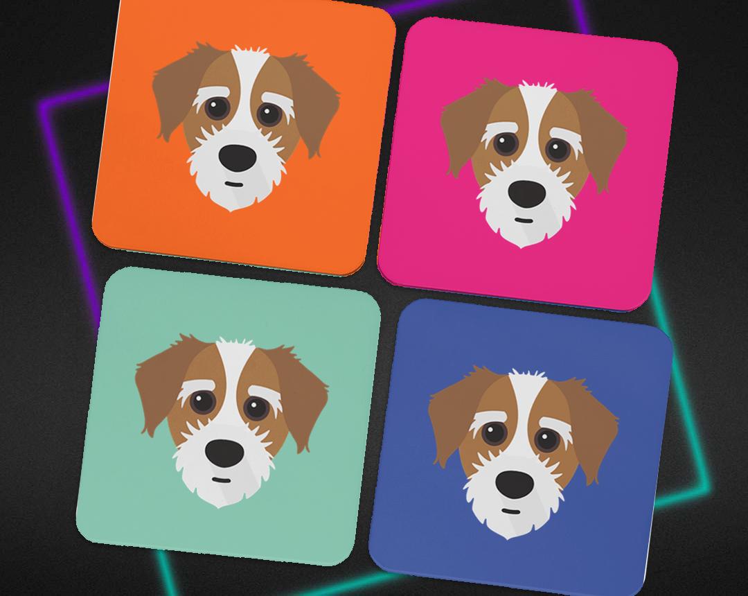 Personalized Dog Coasters