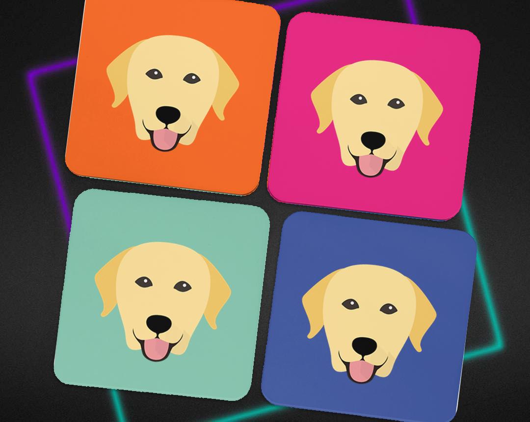 Personalized Dog Coasters