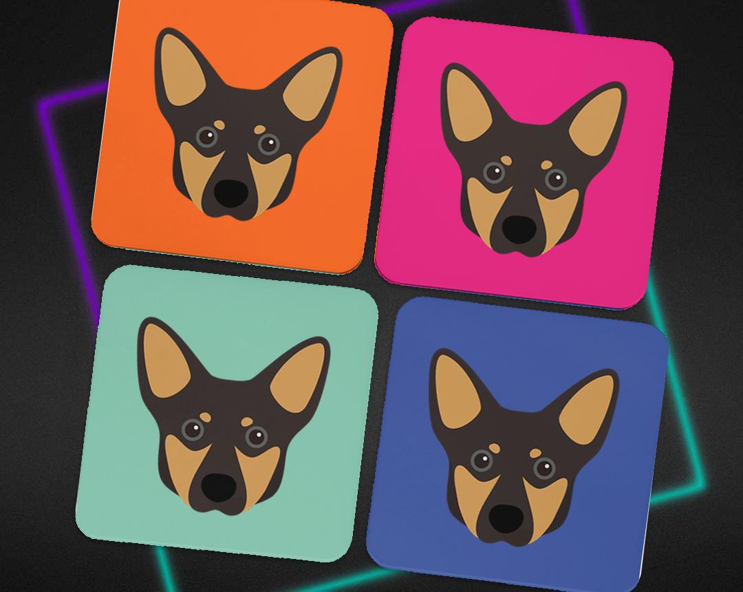 Personalized Dog Coasters