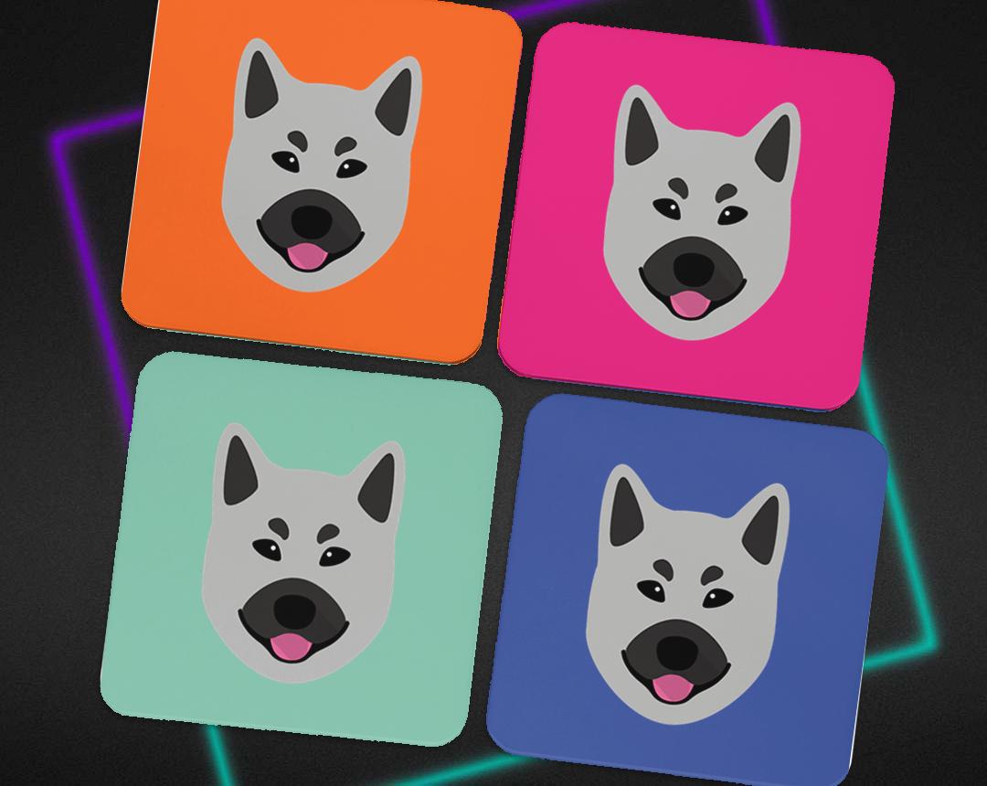 Personalized Dog Coasters