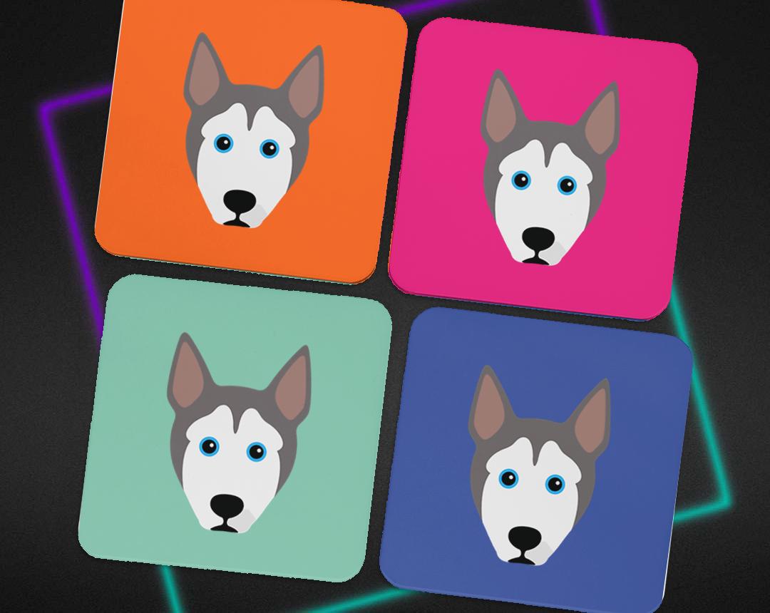 Personalized Dog Coasters