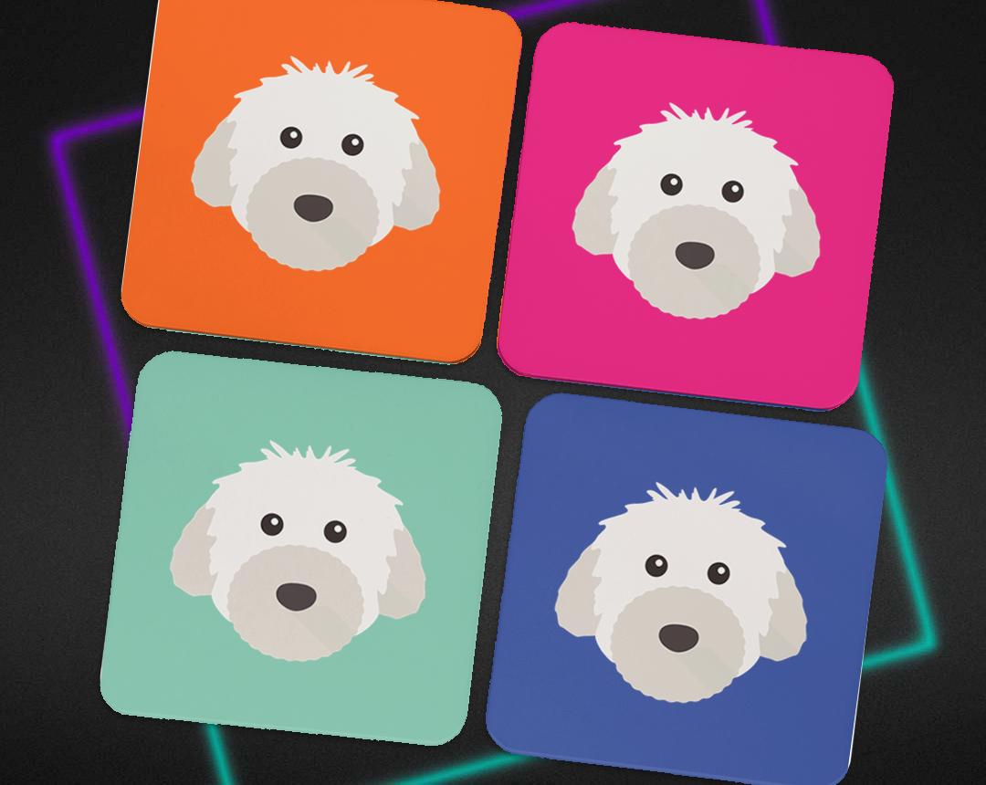 Personalized Dog Coasters