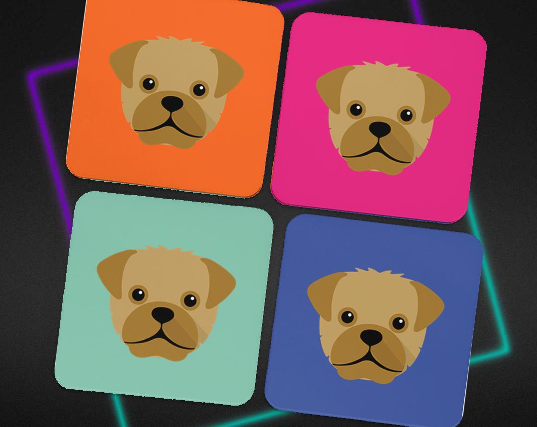 Personalized Dog Coasters