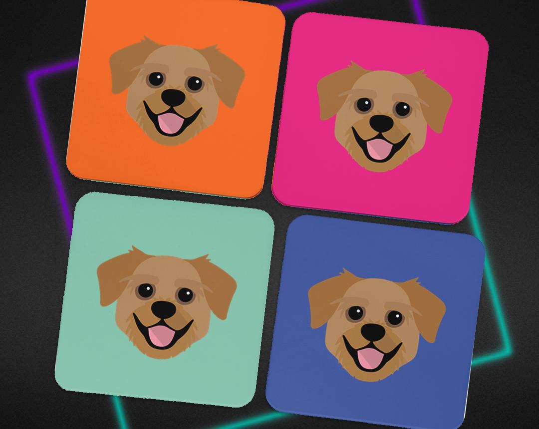 Personalized Dog Coasters