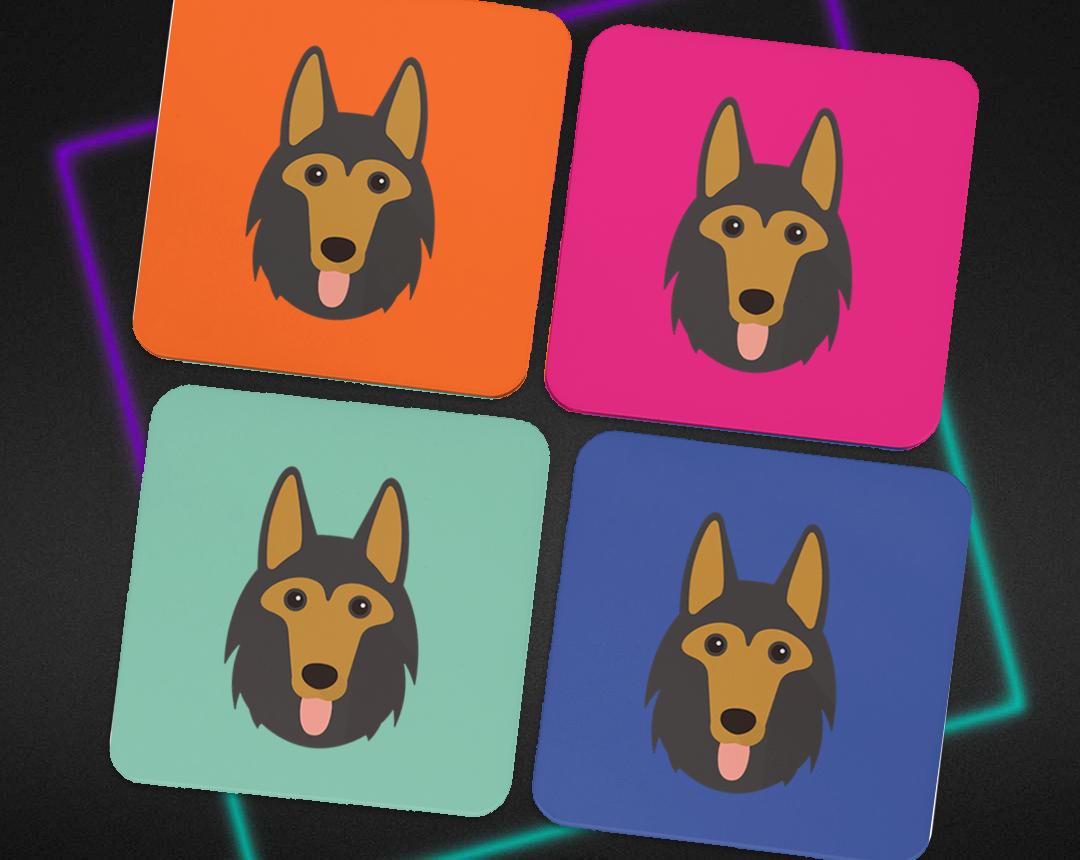 Personalized Dog Coasters