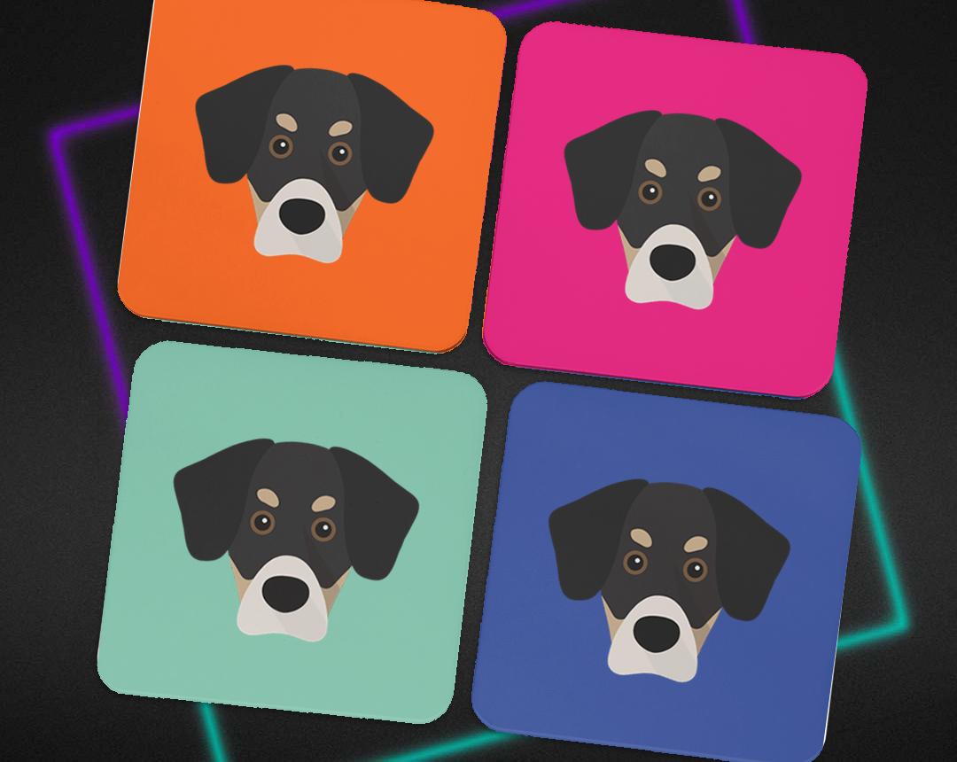 Personalized Dog Coasters