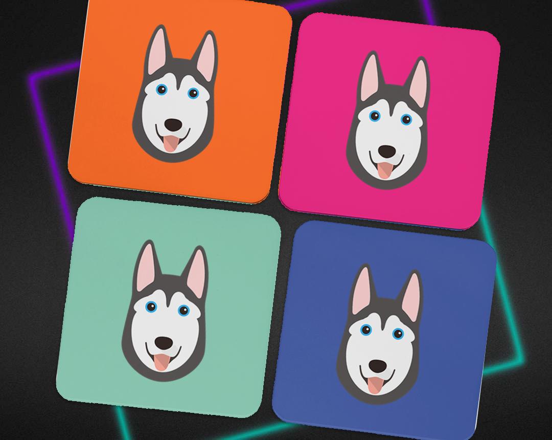 Personalized Dog Coasters