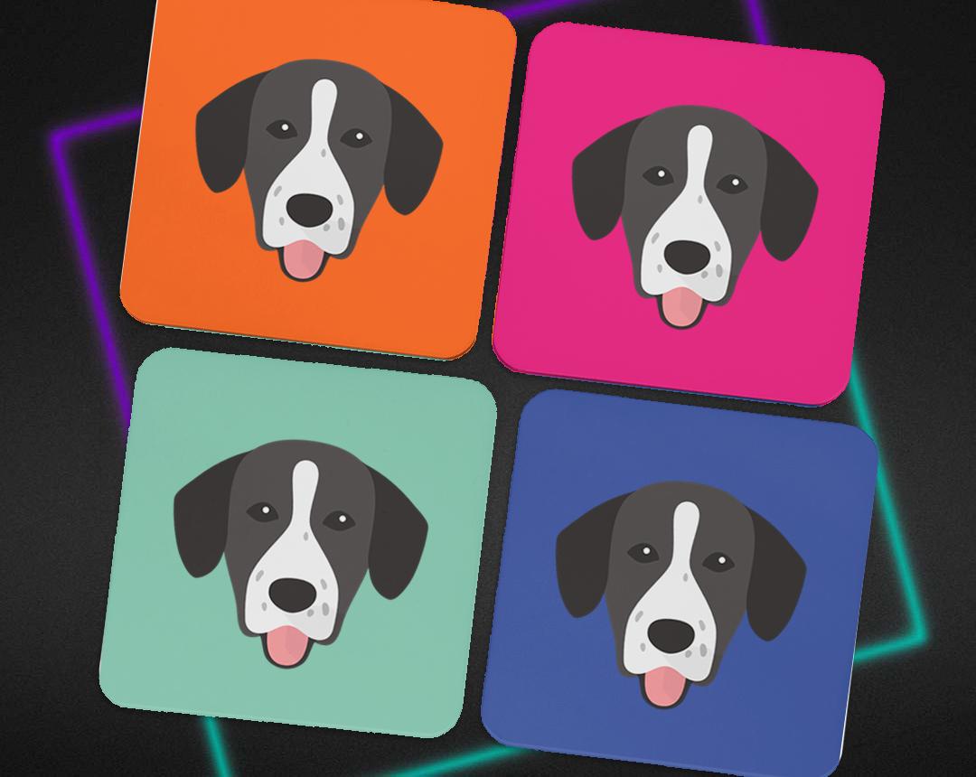 Personalized Dog Coasters