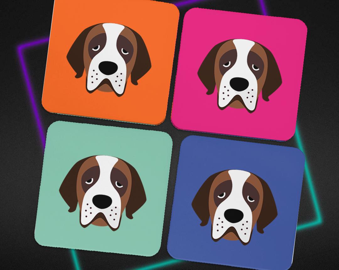 Personalized Dog Coasters