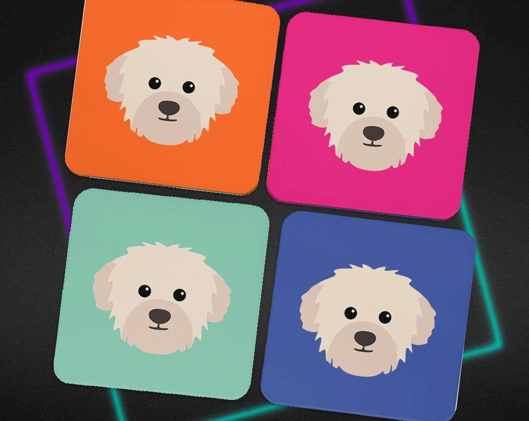 Personalized Dog Coasters