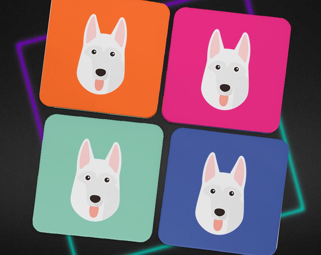 Personalized Dog Coasters
