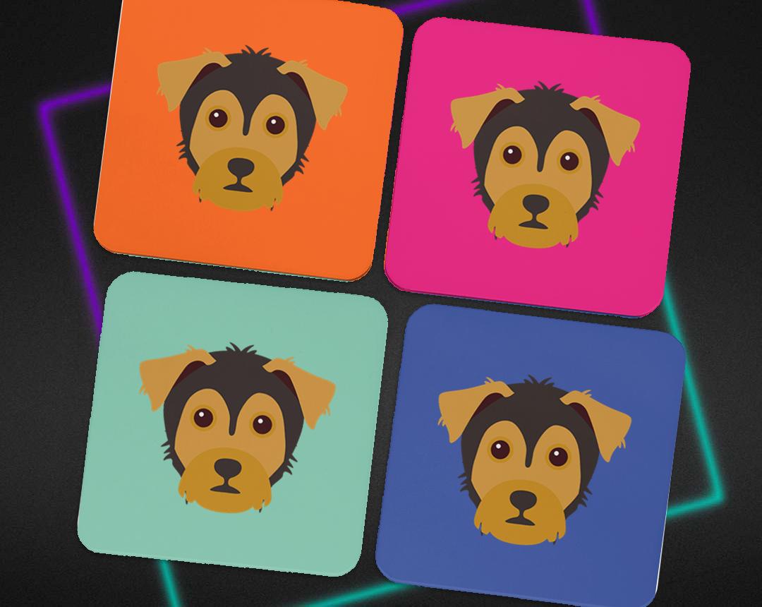 Personalized Dog Coasters