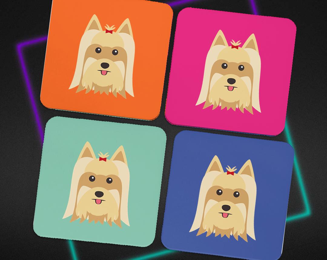 Personalized Dog Coasters