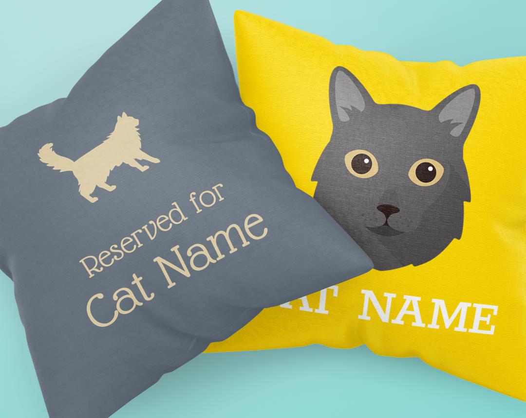 Personalized Cat Cushions Pillows