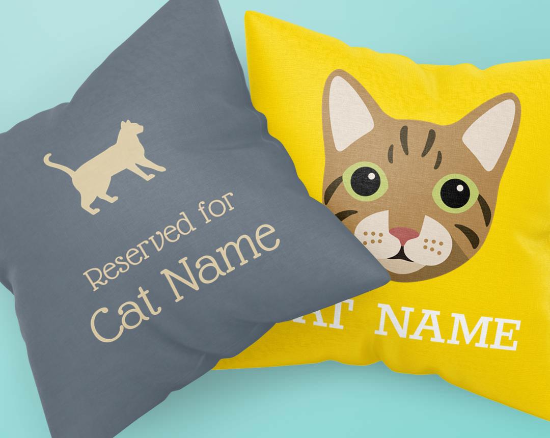 Personalized Cat Cushions Pillows