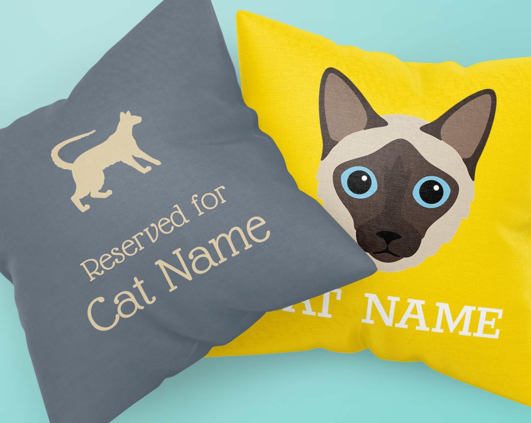 Personalized Cat Cushions Pillows