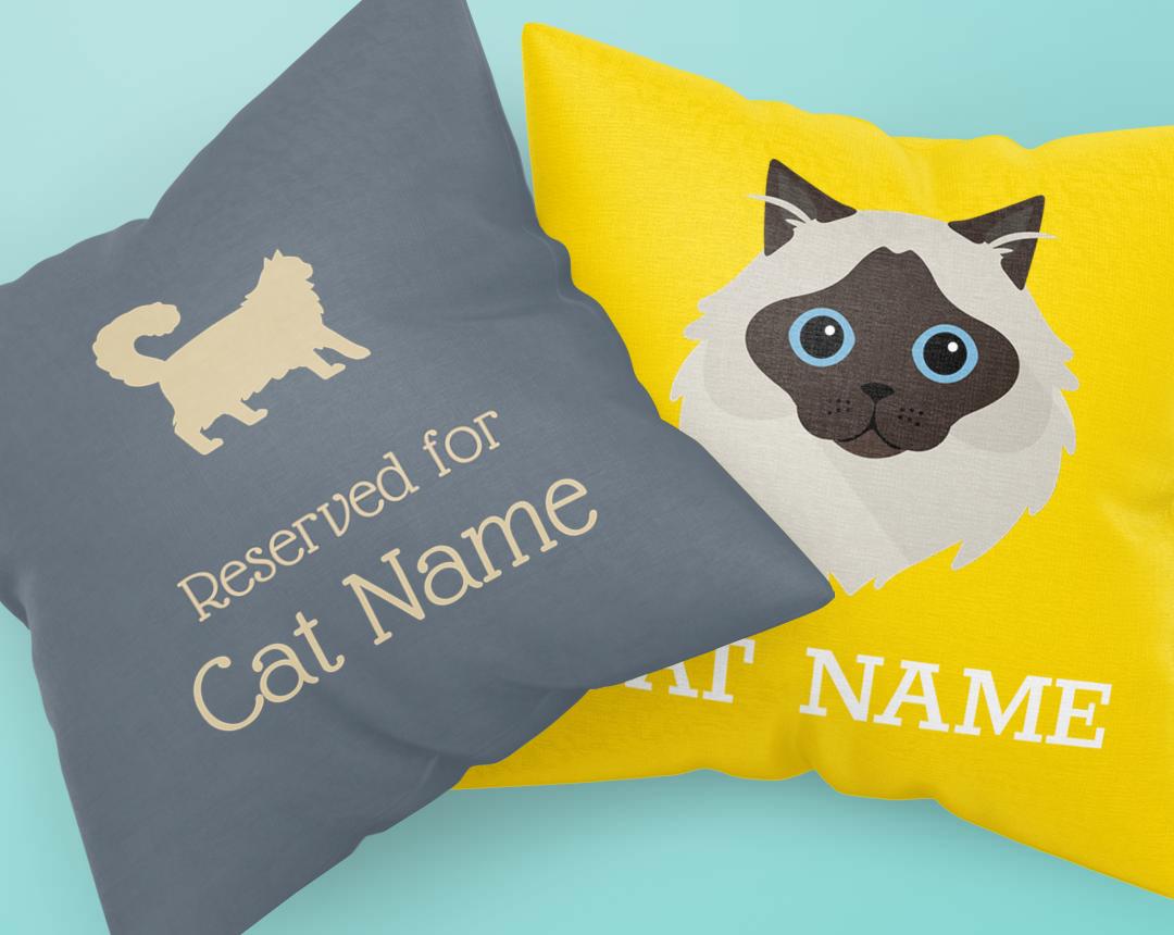 Personalized Cat Cushions Pillows