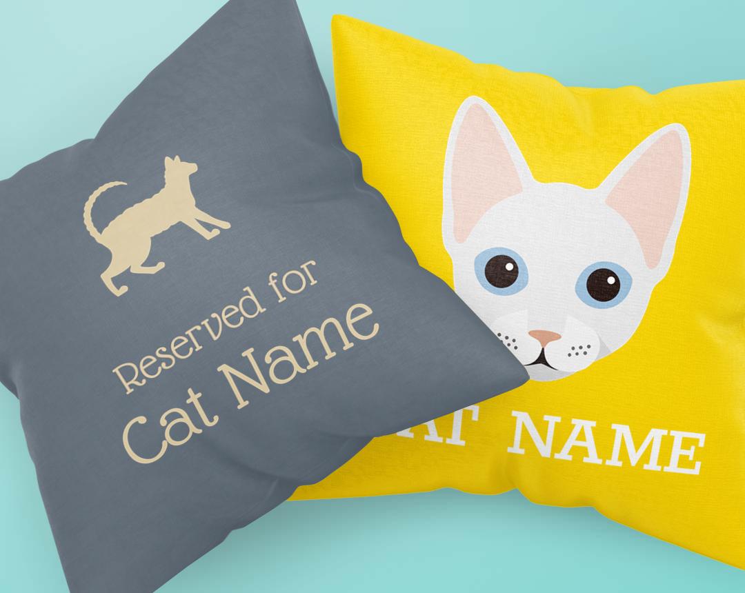 Personalized Cat Cushions Pillows