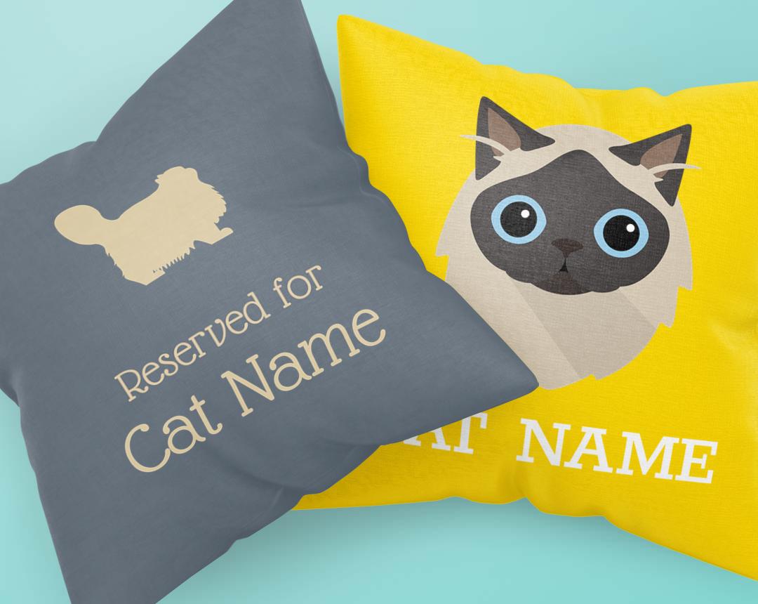 Personalized Cat Cushions Pillows