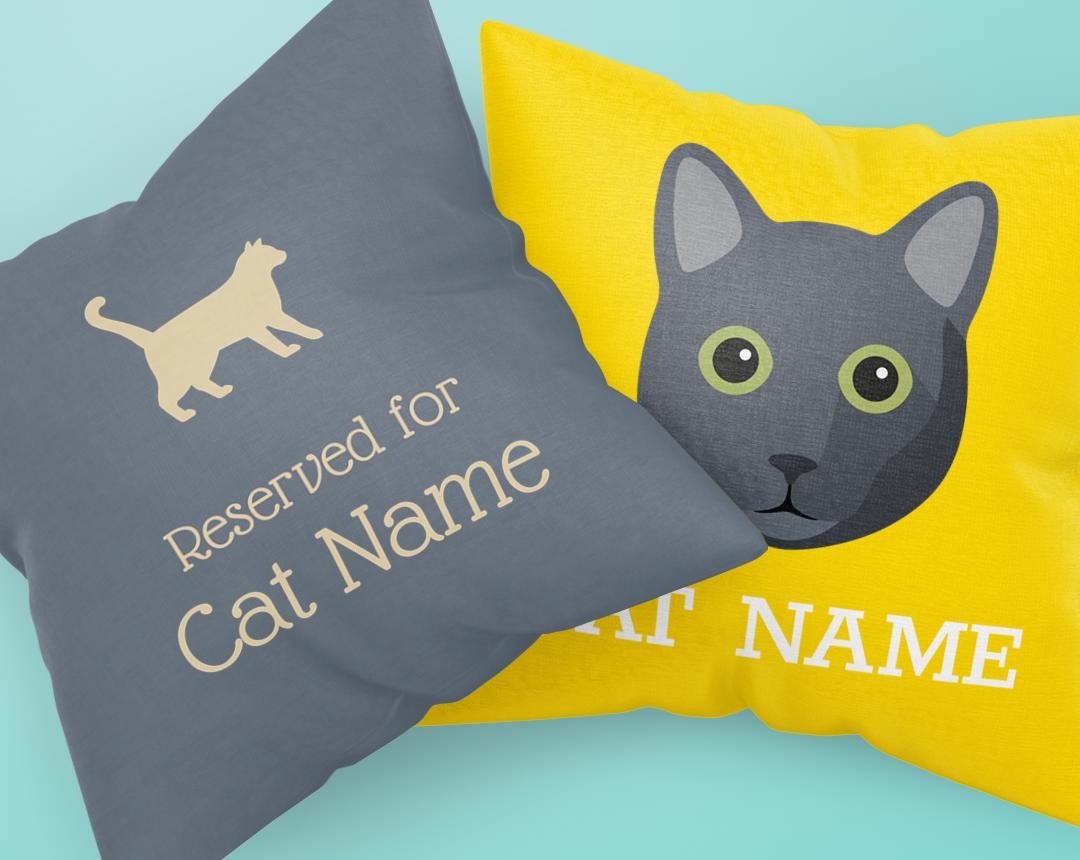 Personalized Cat Cushions Pillows