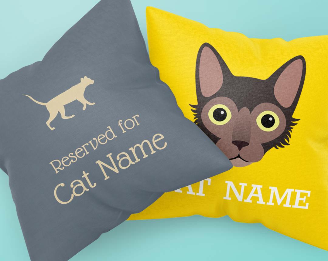 Personalized Cat Cushions Pillows
