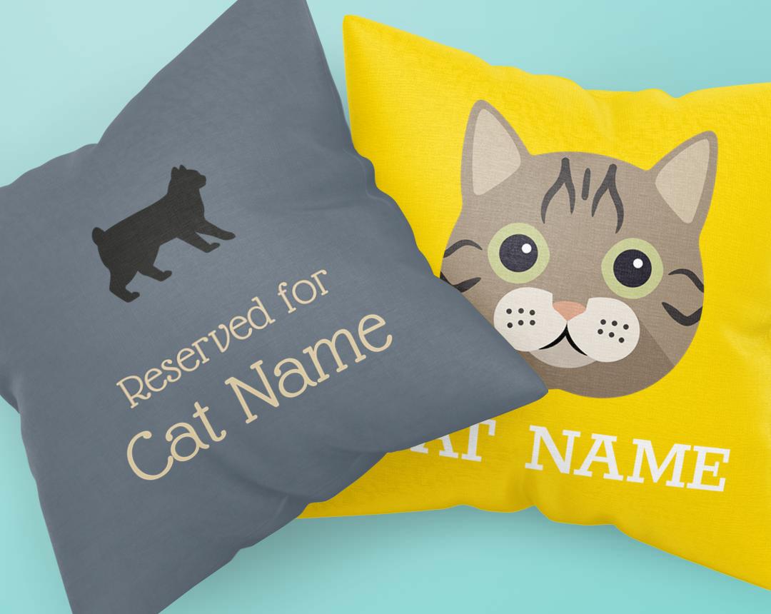Personalized Cat Cushions Pillows