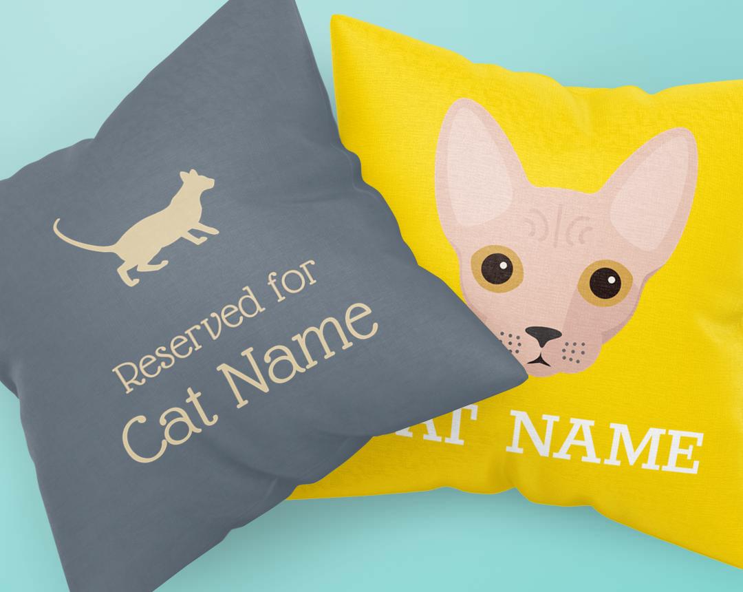 Personalized Cat Cushions Pillows